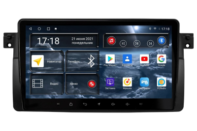 Автомагнитола штатная RedPower 71081 на Android 10 для BMW 3 серия E46 (1998-2006)