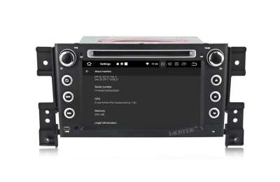 Штатное головное устройство Suzuki Grand Vitara II 2005-2016 на Android 10 Carmedia MKD-S768-P5