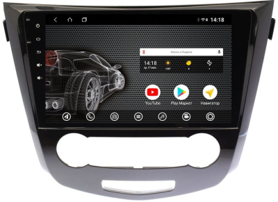 Штатная магнитола на Android 10 VOMI ST2813-TS9 для Nissan Qashqai J11 2014+ кондиционер