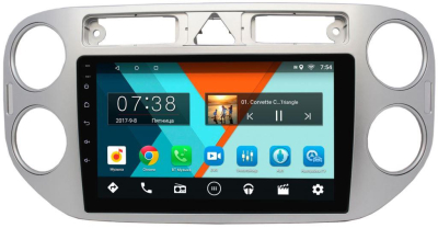 Штатная автомагнитола Wide Media MT9048MF-1/16 для Volkswagen Tiguan 2012 на Android 6.1