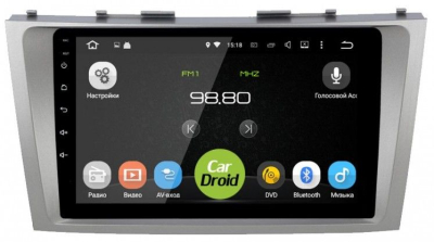 Штатная магнитола CarDroid RD-1108F для Toyota Camry v40 (Android 10)