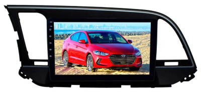 Штатная магнитола для Hyundai Elantra, Avante с 2016 г LeTrun 2742-3150 9 дюймов (крутилки) NS 2+16 Gb MTK-L Android 10.x DSP ++
