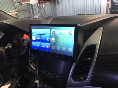 Автомагнитола штатная с 2K экраном RedPower 71096 Slim на Android 10 для SsangYong Actyon рестайлинг, 2 поколение (10.2013 - 01.2021)