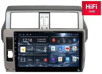 Автомагнитола штатная Redpower 75265 на Android 10 для для Toyota Land Cruiser Prado 150 (09.2013-11.2017)