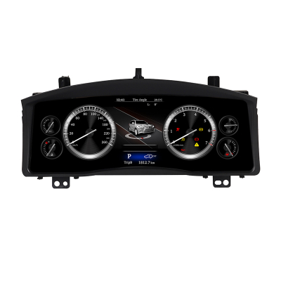 Цифровая приборная панель для Toyota Land Cruiser 200 2016+  (12,3") - Carmedia NH-LCD-T02