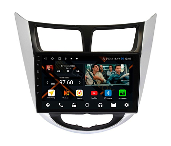 Штатная магнитола Hyundai Solaris 2011-2016 на Android 11 - Cardrox CD-4484M