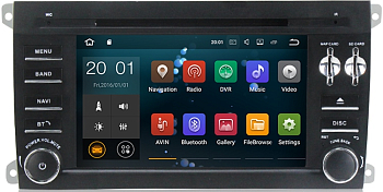 Штатное головное устройство Porshe Cayenne 2002-2010 на Android 10 Carmedia MKD-P797-P30