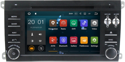 Штатное головное устройство Porshe Cayenne 2002-2010 на Android 10 Carmedia MKD-P797-P30