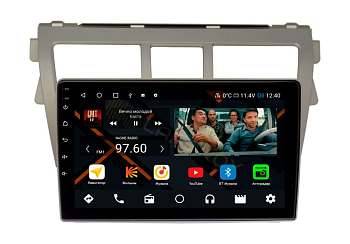 Штатная магнитола Toyota Belta 2005-2012 на Android 11 - Cardrox CD-4462M