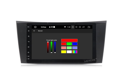 Штатная автомагнитола Android 10 Carmedia XN-8504-P30 для Mercedes-Benz E класс W211/S211 2002-2009, CLS W219 2004-2010