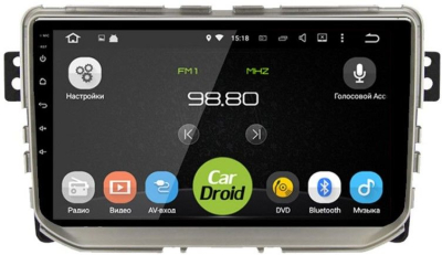Штатная магнитола CarDroid RD-1801F для HAVAL H2, 2014-2021 (Android 10)
