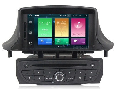 Штатное головное устройство RENAULT Megane III 2009+, Fluence 2010+, черный на Android 10 Carmedia MKD-R709-P30