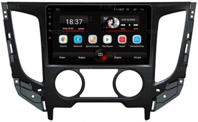 Штатная магнитола VOMI AK384R9-MTK Mitsubishi PajeroSport 3 2017+ на Android 10