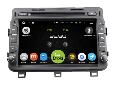 Штатная магнитола Roximo CarDroid RD-2305D для Kia Optima 2014+ (Android 9.0) DSP