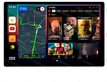 Штатная магнитола Mazda 3 BK 2003-2008 на Android 10, DSP, 4G, IPS, Carplay - Cardrox CD-4034-13 (11-13 дюймов)