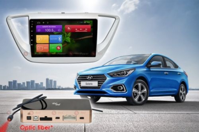 Штатное головное устройство RedPower 31167 R IPS DSP на Android 7.0+ для Hyundai Solaris 2017+