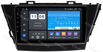 Штатная магнитола VOMI ZX585R9-7862-LTE для Toyota Prius Alpha 1 XW40 05.2011-10.2014 дорест левый руль на Android 10