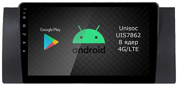 Штатная магнитола Roximo RI-2701-8 для BMW 5 E39/X5 E53, 1996-2007 на Android 12 (8/128Gb)