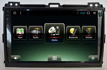 Головное устройство TOYOTA Land Cruiser Prado 120 2002-2009 на Android 7.1 CARMEDIA U9-6023-T8