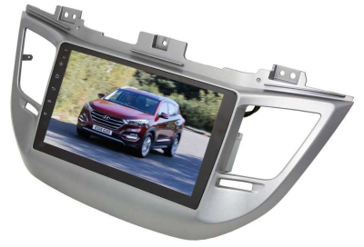 Магнитола Hyundai Tucson 3 2015-2018 темно-серый LeTrun 1860-4217 9 дюймов VT Android 10.x MTK-L 2+16 Gb ASP