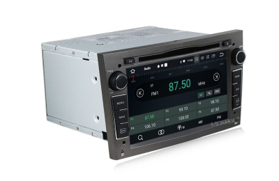 Штатная автомагнитола Opel Astra H, Vectra C, Corsa D, Antara, Vivaro, Meriva, Zafira (темно серый) Carmedia MKD-7408-P6-g Android 10 DSP