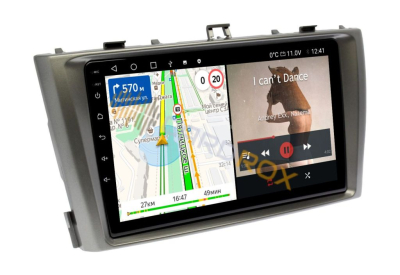 Штатная магнитола Toyota Avensis T270 2009-2015 серый на Android 11 - Cardrox CD-4549M