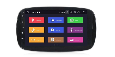 Штатная автомагнитола Mercedes Smart 2015-2017 Carmedia MKD-M901-P5 Android 10 DSP