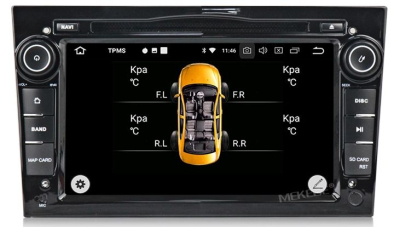 Штатное головное устройство OPEL Astra H, Vectra С, Corsa D, Antara, Vivaro, Meriva, Zafira (черный лак) на Android 10 Carmedia MKD-7408b-P30