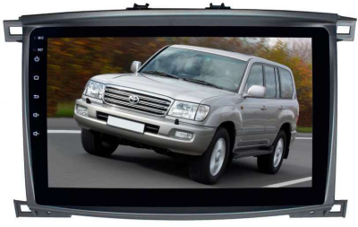 Штатная магнитола для Toyota Land Cruiser 100 1998-2007 гг LeTrun 2667-3274 10 дюймов NS 2+16 Gb MTK-L Android 10.x DSP