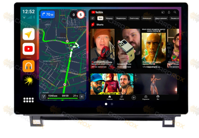 Штатная магнитола Toyota Tundra 2007-2013, Sequoia 2007-2021 (без поддержки штатной камеры) на Android 10, DSP, 4G, IPS, Carplay - Cardrox CD-4070-13 (11-13 дюймов)