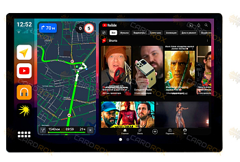 Штатная магнитола Toyota Nadia 1998 - 2003 на Android 10, DSP, 4G, IPS, Carplay - Cardrox CD-4846-13 (11-13 дюймов)