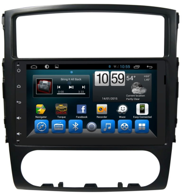 Штатное головное устройство для Mitsubishi Pajero IV 2006-2015 (V97/V93) на Android 10 Carmedia KR-9050-S10