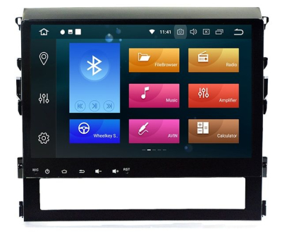 Штатное головное устройство TOYOTA Land Cruiser 200 10.2015+ на Android 10 Carmedia MKD-T125-P30