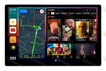 Штатная магнитола Toyota Ist 2002-2007 на Android 10, DSP, 4G, IPS, Carplay - Cardrox CD-4822-13 (11-13 дюймов)
