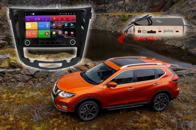 Автомагнитола штатная RedPower K 51301 IPS DSP на Android 8.0 для Nissan X-Trail T32, Qashqai J11 2014+ (с климатом)