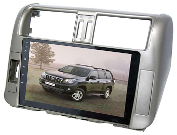 Штатная магнитола для Toyota Prado 150 2009-2013 LeTrun 1863-3273 9 дюймов NS 2+16 Gb MTK-L Android 10.x DSP ++