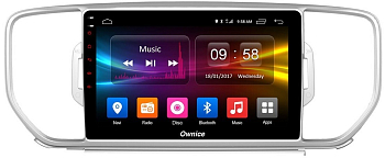 Штатная магнитола для KIA Sportage 2016-2018 на Android 10, DSP, HDMI, Интерьерная подсветка - Carmedia OL-9733-D Штатная магнитола для KIA Sportage 2016-2018 на Android 10, DSP, HDMI, Интерьерная подсветка - Carmedia OL-9733-D