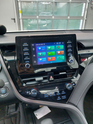 Навигационный блок для Toyota Hiace, Corolla, RAV4, C-HR 2019+ и LC Prado, Camry 2018+ с JBL и круг. обзором (Touch&Go 3) на Android 12 - Radiola RDL-03