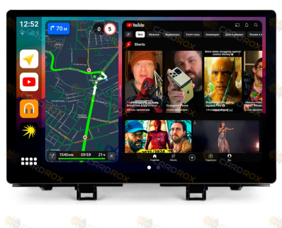 Штатная магнитола Kia Picanto 2017+ на Android 10, DSP, 4G, IPS, Carplay - Cardrox CD-4665-13 (11-13 дюймов)