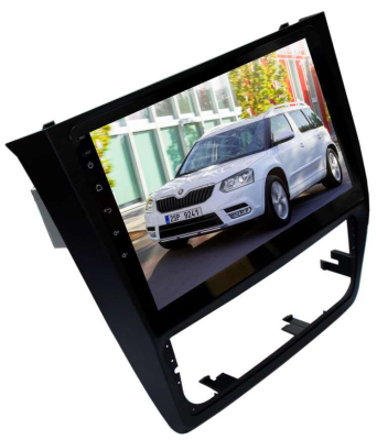 Штатная магнитола для Skoda Yeti с 2014 года LeTrun 1888-3149 10 дюймов (крутилки) NS 2+16 Gb MTK-L Android 9.x DSP