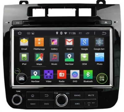 Штатное головное устройство Android 5.1 Newsmy KD-8009 для TOUAREG 2011-2014