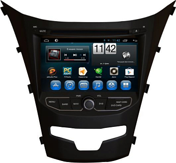 Штатное головное устройство для SSANGYONG Actyon/Korrando II 2013-2015 рестайлинг на Android 10 Carmedia KR-7082-S10 Штатное головное устройство для SSANGYONG Actyon/Korrando II 2013-2015 рестайлинг на Android 10 Carmedia KR-7082-S10