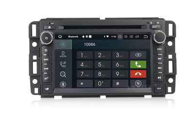 Штатное головное устройство HUMMER H2 '2007-2009 рестайлинг, CHEVROLET TAHOE '2006–2015 (GMT900) / Z71 на Android 10 Carmedia MKD-G727-P6N