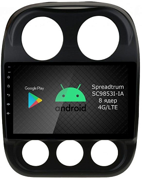 Штатная магнитола Roximo 2K / RI-2203 для Jeep Compas, 2011-2016 на Android 12 (8/128Gb)