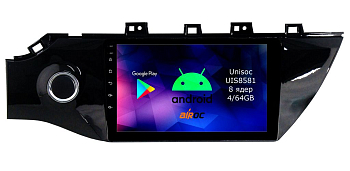 Штатная магнитола для KIA RIO K2, 2017- (авто с навигацией) на Android 14 - Airoc RMN-2312-N17