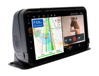 Штатная магнитола Универсальная магнитола на торпедо 9 дюймов на Android 11 - Cardrox CD-4824M