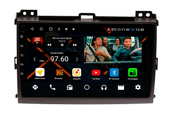 Штатная магнитола Toyota Prado 120 2002-2009 на Android 11, DSP, 4G, IPS / QLED 2K, Carplay - Cardrox CD-4017 Штатная магнитола Toyota Prado 120 2002-2009 на Android 11, DSP, 4G, IPS / QLED 2K, Carplay - Cardrox CD-4017