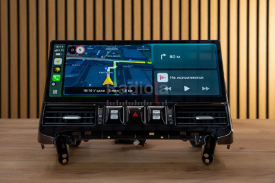 Штатная магнитола Toyota Land Cruiser 200 2008-2015 (для высоких комплектаций со штатной навигацией и круговым обзором) на Android 13 - Radiola RDL-LC200H 07-15 DH17