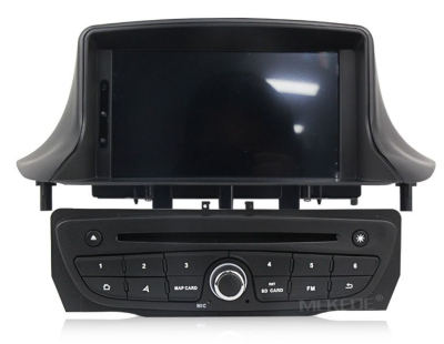 Штатное головное устройство RENAULT Megane III 2009+, Fluence 2010+, черный на Android 10 Carmedia MKD-R709-P30