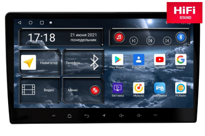 Автомагнитола штатная с 2K экраном Redpower 75719B на Android 10 для Opel Astra H (03.2004-12.2014) (чёрный)